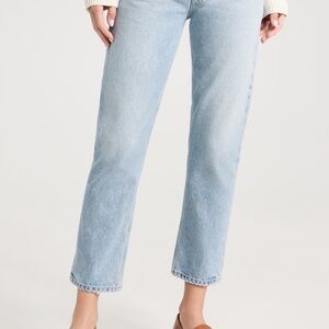 Citizens Of Humanity Charlotte Cropped High Rise Straight Leg Jeans